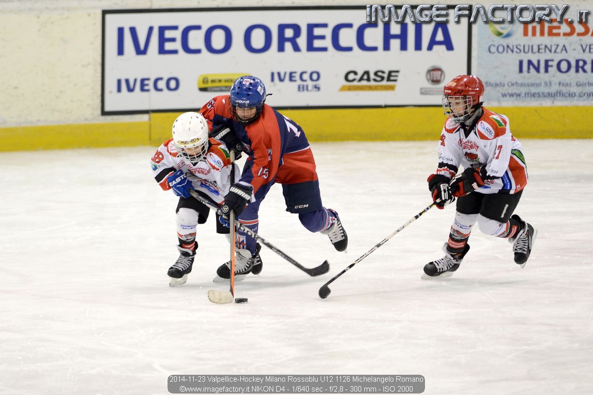2014-11-23 Valpellice-Hockey Milano Rossoblu U12 1126 Michelangelo Romano
